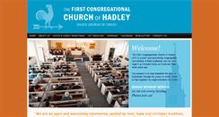Desktop Screenshot of firstchurchhadley.org